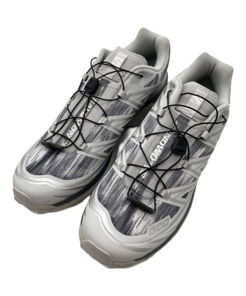 SALOMON（サロモン）SALOMON (サロモン) XT-6 CAMO ホワイト×グレー サイズ:29cmの古着・服飾アイテム