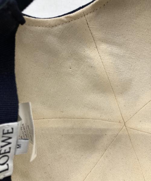 LOEWE（ロエベ）LOEWE (ロエベ) ベースボールパッチ キャップ ネイビーの古着・服飾アイテム