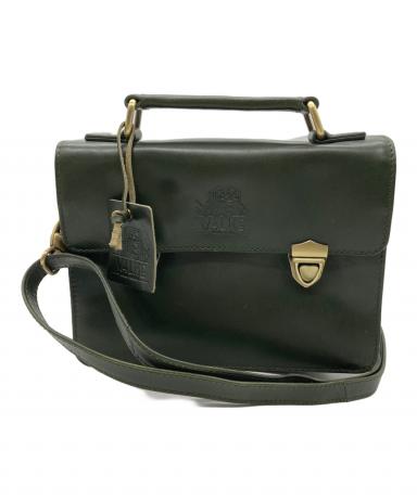 19世紀 フランス 人形用バッグ Valise 中古・古着通販】VALISE (バリス) ミニサッチェルバッグ カーキ