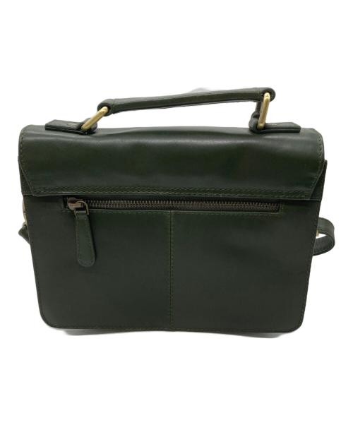 VALISE（バリス）VALISE (バリス) ミニサッチェルバッグ カーキの古着・服飾アイテム