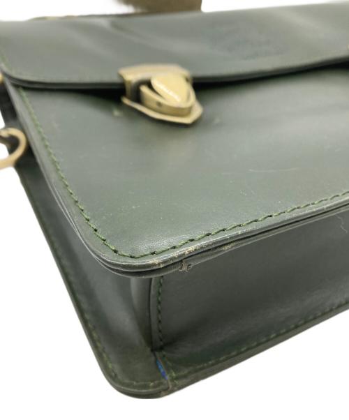 VALISE（バリス）VALISE (バリス) ミニサッチェルバッグ カーキの古着・服飾アイテム