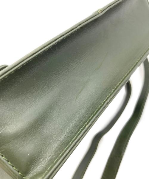 VALISE（バリス）VALISE (バリス) ミニサッチェルバッグ カーキの古着・服飾アイテム