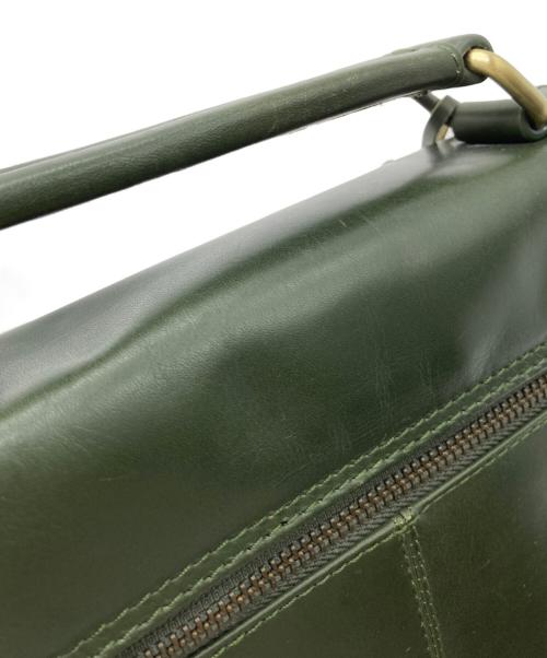 VALISE（バリス）VALISE (バリス) ミニサッチェルバッグ カーキの古着・服飾アイテム