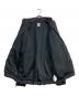中古・古着 NIKE (ナイキ) UNDERCOVER (アンダーカバー) UBAロゴトラックスーツ セットアップ ブラック サイズ:XL：20000円