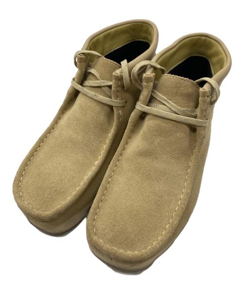 CLARKS ORIGINALS（クラークス オリジナルズ）Clarks Originals (クラークス オリジナルズ) WallabeeBT GORE-TEX ベージュ サイズ:25.5㎝の古着・服飾アイテム