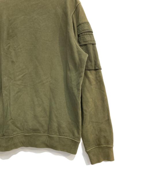 STONE ISLAND（ストーンアイランド）STONE ISLAND (ストーンアイランド) スウェットシャツ グリーン サイズ:Mの古着・服飾アイテム