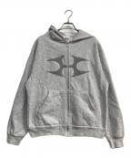 HELIXヘリックス）の古着「FOAM ZIP HOODIE」｜グレー