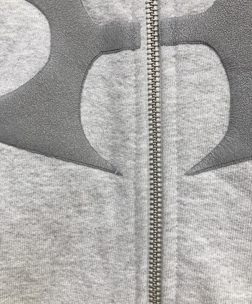 HELIX（ヘリックス）HELIX (ヘリックス) FOAM ZIP HOODIE グレー サイズ:Mの古着・服飾アイテム