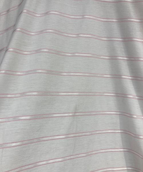 SUPREME（シュプリーム）SUPREME (シュプリーム) UMBRO (アンブロ) Stripe Soccer Jersey ホワイト×ピンク サイズ:Mの古着・服飾アイテム