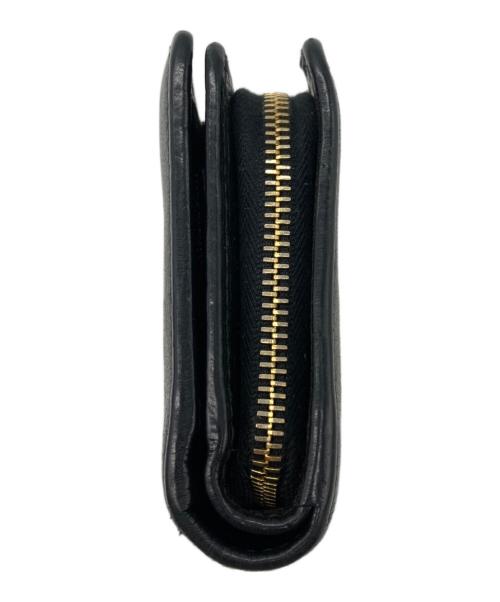 PRADA（プラダ）PRADA (プラダ) 2つ折り財布 ブラックの古着・服飾アイテム