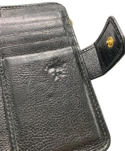 PRADA（プラダ）PRADA (プラダ) 2つ折り財布 ブラックの古着・服飾アイテム