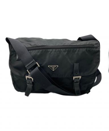 プラダ　ナイロン　メッセンジャーバック 中古・古着通販】PRADA (プラダ) ナイロンメッセンジャーバッグ