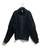 CFCLシーエフシーエル）の古着「ACCORDION STAND-UP COLLAR BLOUSON」｜ブラック