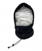 COMME des GARCONS HOMMEコムデギャルソン オム）の古着「Ester Fleece Fooded Warmer」｜ブラック