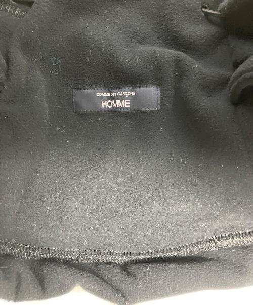 COMME des GARCONS HOMME（コムデギャルソン オム）COMME des GARCONS HOMME (コムデギャルソン オム) Ester Fleece Fooded Warmer ブラックの古着・服飾アイテム