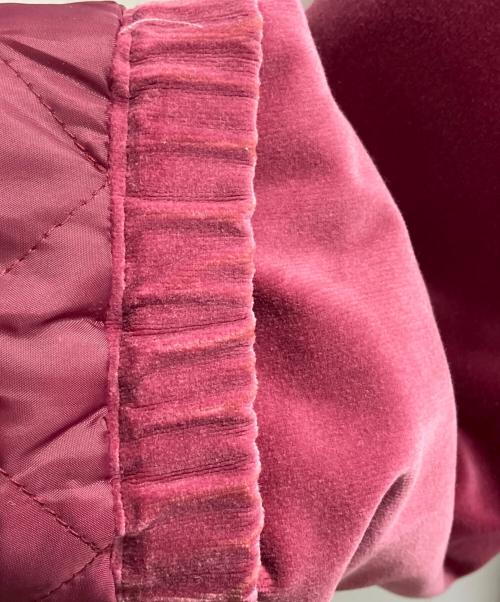 SUPREME（シュプリーム）Supreme (シュプリーム) Studded Velvet Hooded Work Jacket レッド サイズ:Ⅿの古着・服飾アイテム