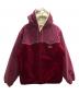 Supreme（シュプリーム）の古着「Studded Velvet Hooded Work Jacket」｜レッド