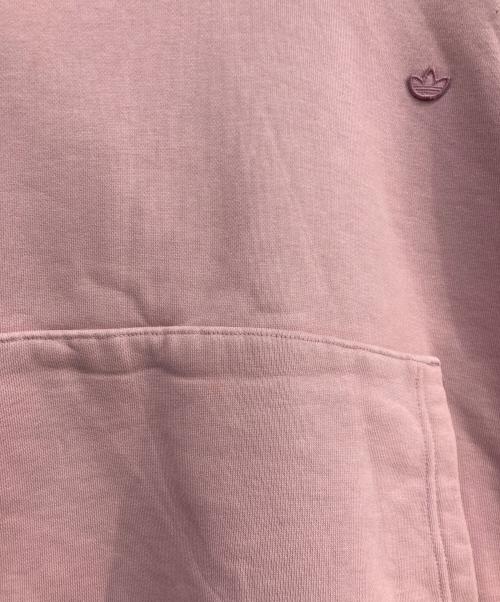 adidas（アディダス）adidas (アディダス) C HOODIE プルオーバーパーカー ピンク サイズ:XOの古着・服飾アイテム