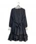 Pina sweetcollection (ピナスウィートコレクション) ローズジャガードワンピース ブラック サイズ:-：11000円