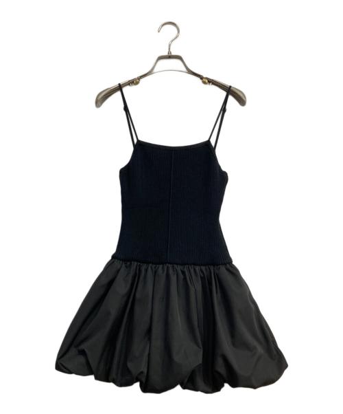 PRANK PROJECT（プランクプロジェクト）PRANK PROJECT (プランクプロジェクト) Balloon Hem Knit Cami ブラック サイズ:FREEの古着・服飾アイテム
