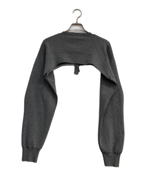 PRANK PROJECT（プランクプロジェクト）PRANK PROJECT (プランクプロジェクト) Multi-way Combination Knit ブラック×グレー サイズ:Freeの古着・服飾アイテム