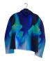 me ISSEY MIYAKE（ミーイッセイ ミヤケ）の古着「AURORA ブラウス」｜ブルー