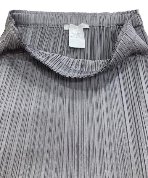 PLEATS PLEASE（プリーツプリーズ）PLEATS PLEASE (プリーツプリーズ) BASICS プリーツスカート グレー サイズ:4の古着・服飾アイテム