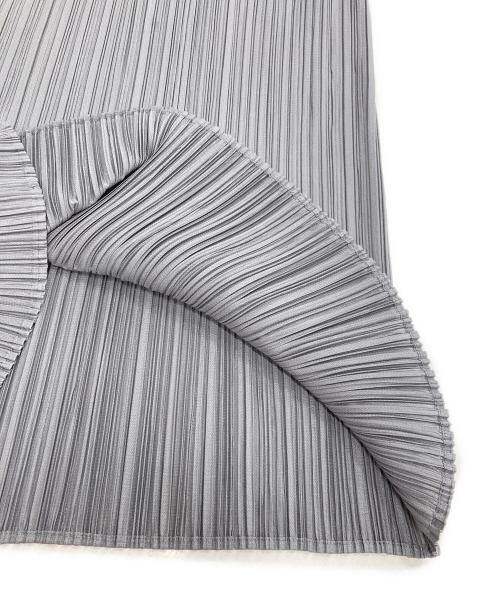 PLEATS PLEASE（プリーツプリーズ）PLEATS PLEASE (プリーツプリーズ) BASICS プリーツスカート グレー サイズ:4の古着・服飾アイテム