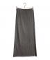 PLEATS PLEASE（プリーツプリーズ）の古着「BASICS プリーツスカート」｜グレー
