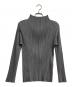 PLEATS PLEASE（プリーツプリーズ）の古着「BASICS プリーツブラウス」｜グレー