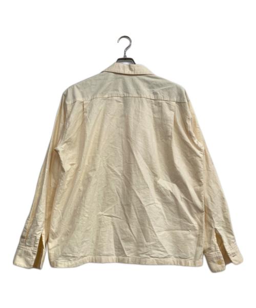 STYLE EYES（スタイルアイズ）STYLE EYES (スタイルアイズ) Mid 1950s Style Flannel Sports Shirt アイボリー サイズ:XLの古着・服飾アイテム