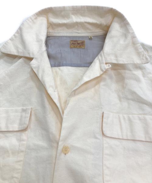 STYLE EYES（スタイルアイズ）STYLE EYES (スタイルアイズ) Mid 1950s Style Flannel Sports Shirt アイボリー サイズ:XLの古着・服飾アイテム