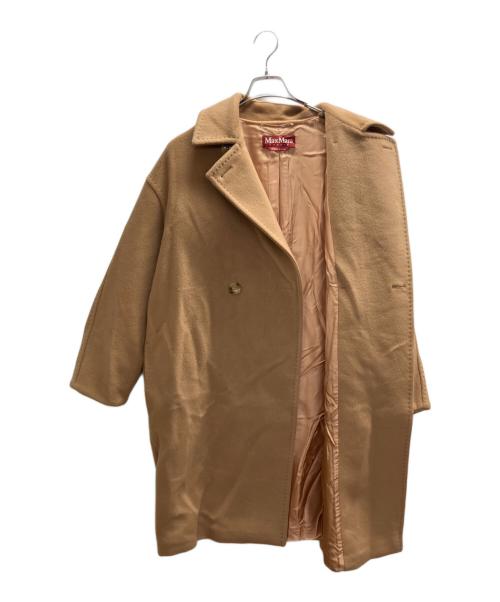 Max Mara Studio（マックスマーラ ストゥディオ）MAX MARA STUDIO (マックスマーラ ストゥディオ) ウールコート ブラウン サイズ:42の古着・服飾アイテム