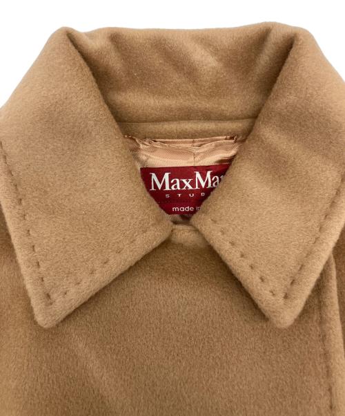 Max Mara Studio（マックスマーラ ストゥディオ）MAX MARA STUDIO (マックスマーラ ストゥディオ) ウールコート ブラウン サイズ:42の古着・服飾アイテム