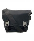 BAGJACK×B-SHOPバッグジャック×ビショップ）の古着「コブラバックルメッセンジャーバッグ」｜ブラック