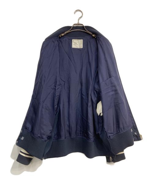 sacai（サカイ）sacai (サカイ) BandanaBomber Jacket ネイビー サイズ:3の古着・服飾アイテム