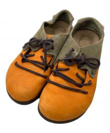 BIRKENSTOCK（ビルケンシュトック）の古着「バイカラーシューズ」｜ブラウン×オレンジ