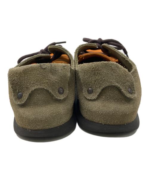 BIRKENSTOCK（ビルケンシュトック）BIRKENSTOCK (ビルケンシュトック) バイカラーシューズ ブラウン×オレンジ サイズ:26cmの古着・服飾アイテム