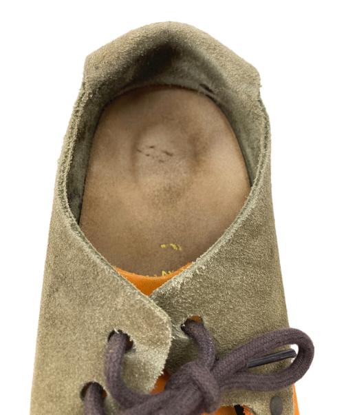 BIRKENSTOCK（ビルケンシュトック）BIRKENSTOCK (ビルケンシュトック) バイカラーシューズ ブラウン×オレンジ サイズ:26cmの古着・服飾アイテム