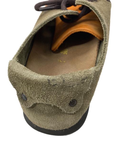 BIRKENSTOCK（ビルケンシュトック）BIRKENSTOCK (ビルケンシュトック) バイカラーシューズ ブラウン×オレンジ サイズ:26cmの古着・服飾アイテム