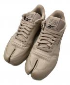 Maison Margiela×REEBOKメゾンマルジェラ×リーボック）の古着「TABI ローカットスニーカー」｜ベージュ