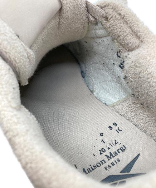 Maison Margiela（メゾンマルジェラ）Maison Margiela (メゾンマルジェラ) REEBOK (リーボック) TABI ローカットスニーカー ベージュ サイズ:27cmの古着・服飾アイテム