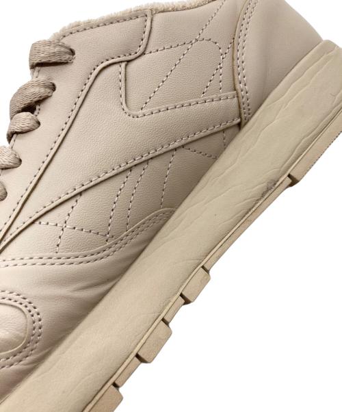 Maison Margiela（メゾンマルジェラ）Maison Margiela (メゾンマルジェラ) REEBOK (リーボック) TABI ローカットスニーカー ベージュ サイズ:27cmの古着・服飾アイテム