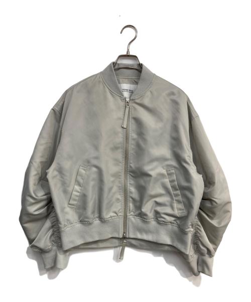ARPEGE STORY（アルページュストーリー）Arpege story (アルページュストーリー) BackリボンMA-1 グレー サイズ:1の古着・服飾アイテム
