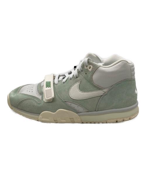 NIKE（ナイキ）NIKE (ナイキ) AIR TRAINER 1 ホワイト×グリーン サイズ:28.5cm 未使用品の古着・服飾アイテム