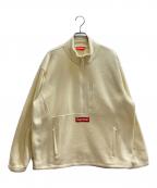 SUPREMEシュプリーム）の古着「Polartec Half Zip Pullover」｜アイボリー