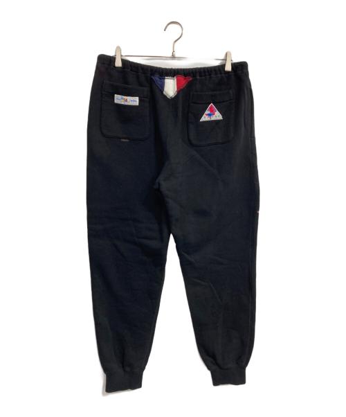 PAPAS（パパス）PAPAS (パパス) 吊り編み裏毛スウェットパンツ ブラック サイズ:M48　L50の古着・服飾アイテム