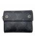 LOUIS VUITTON（ルイ ヴィトン）の古着「チェーンコンパクトウォレット　モノグラム・エクリプス」｜ブラック