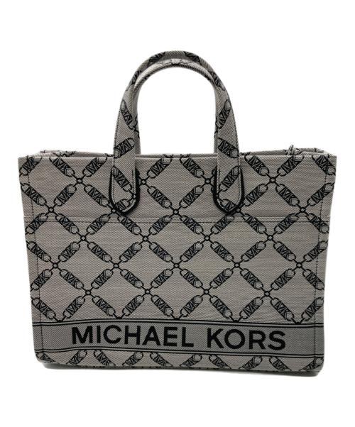 MICHAEL KORS（マイケル・コース）MICHAEL KORS (マイケル・コース) エンパイア トートバッグ グレーの古着・服飾アイテム