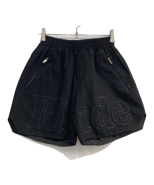 RHUDE（ルード）RHUDE (ルード) ハーフパンツ ブラック サイズ:Mの古着・服飾アイテム
